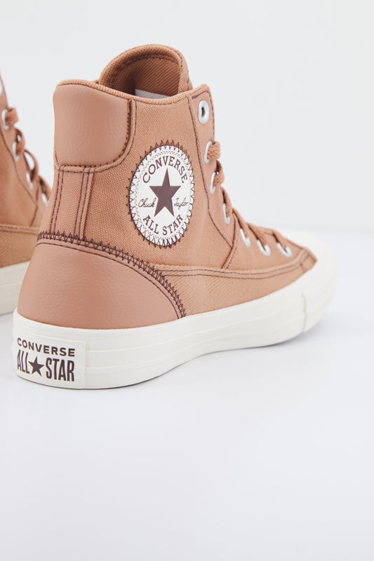 CONVERSE CHUCK TAYLOR ALL STAR PATCHWORK en color MARRON CLARO (2)