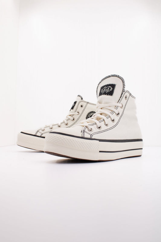 CONVERSE CHUCK TAYLOR ALL STAR LIFT HI en color BLANCO (2)