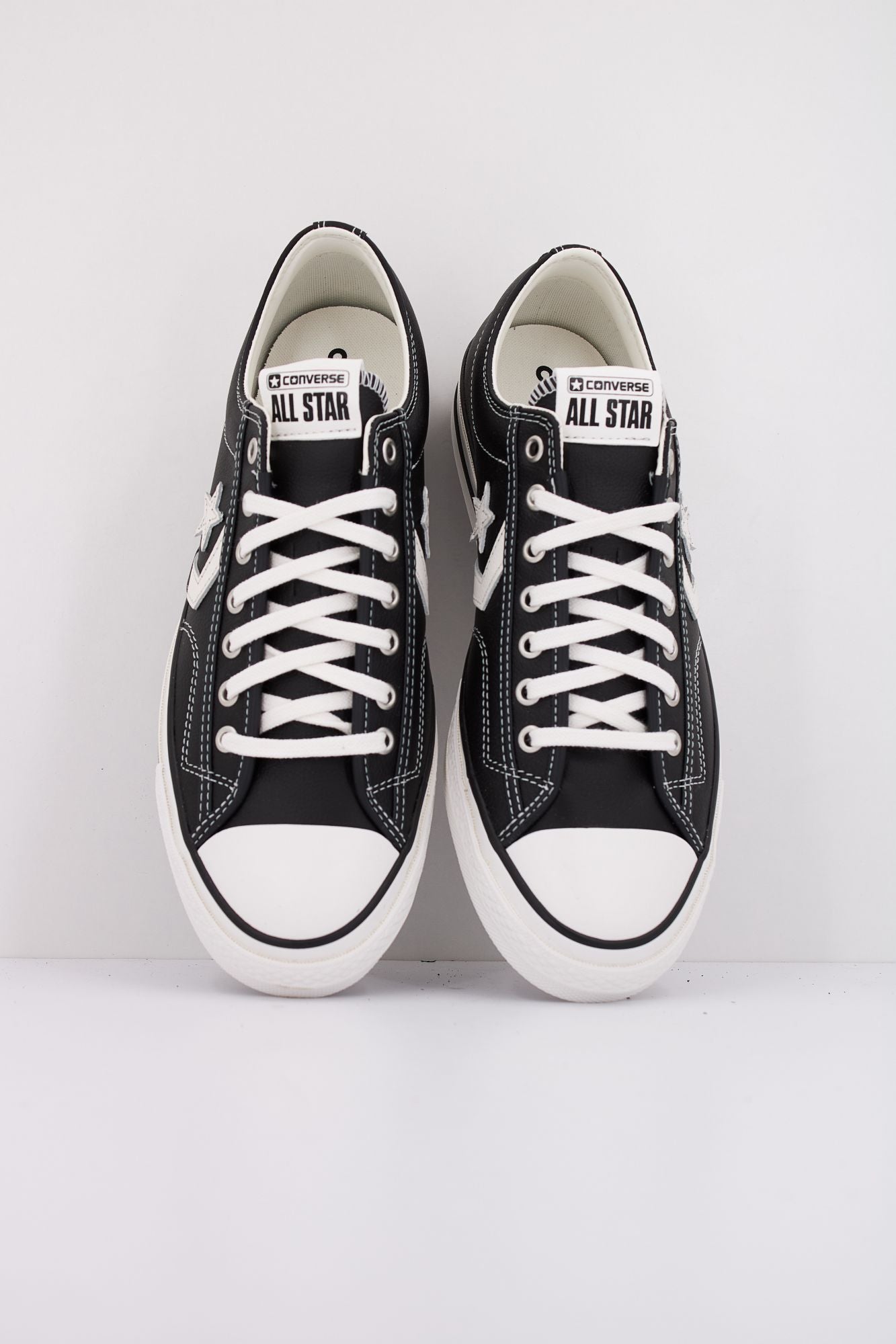 CONVERSE STAR PLAYER 76 FALL LEATHER en color NEGRO (3)