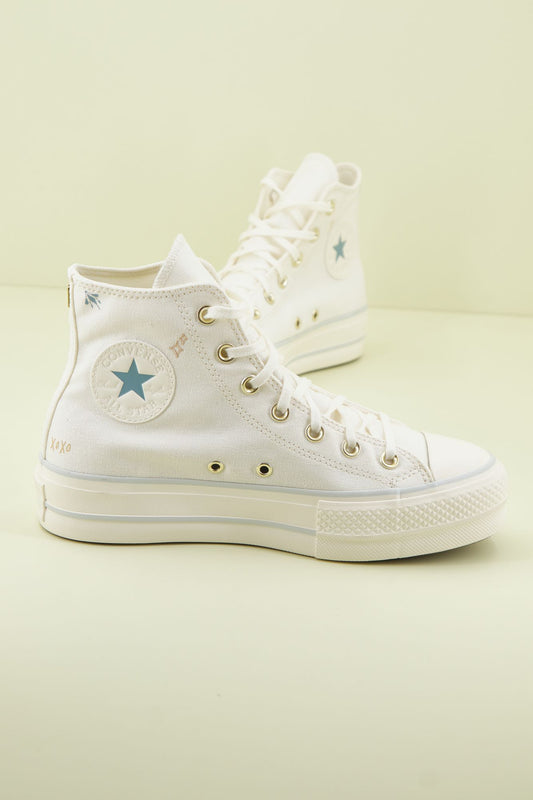 CONVERSE CHUCK TAYLOR ALL STARLIFT HI en color BLANCO (1)