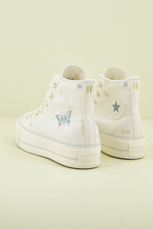 CONVERSE CHUCK TAYLOR ALL STARLIFT HI en color BLANCO (2)