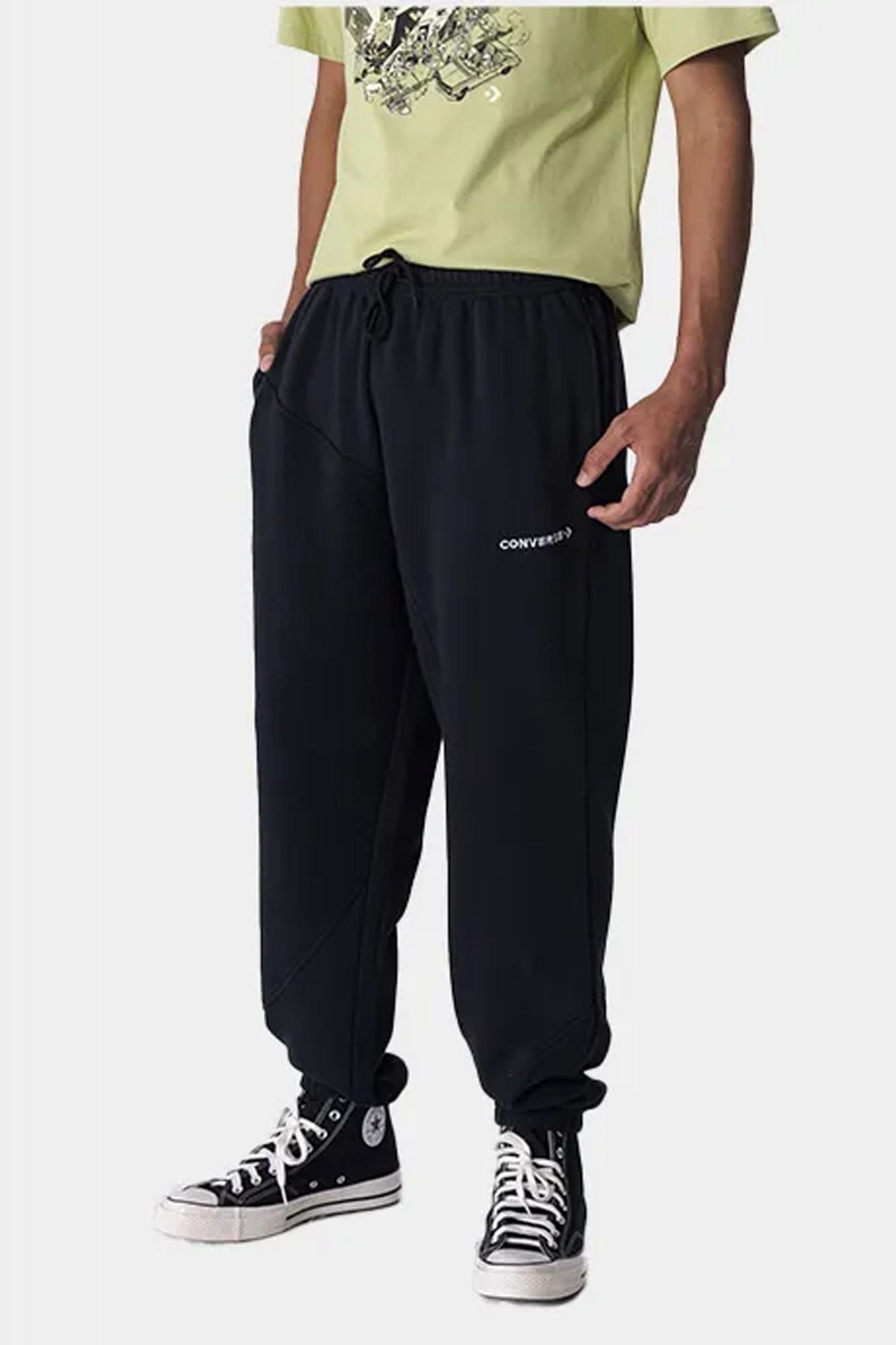 CONVERSE  GOTO ITERATION PANT en color NEGRO (1)