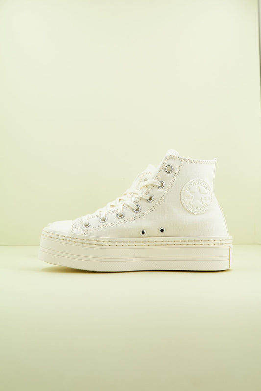 CONVERSE CHUCK TAYLOR ALL STAR MODERN LIFT PLATFORM CANVAS en color BLANCO (1)