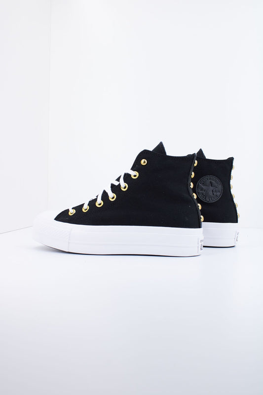 CONVERSE CHUCK TAYLOR ALL STAR LIFT PLATFORM STAR STUDDED en color NEGRO (1)