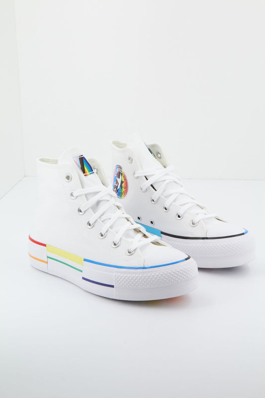 CONVERSE CHUCK TAYLOR ALL STAR LIFT HI en color BLANCO (2)