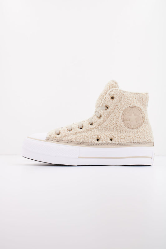 CONVERSE CHUCK TAYLOR ALL STAR LIFT HI en color BEIS (1)