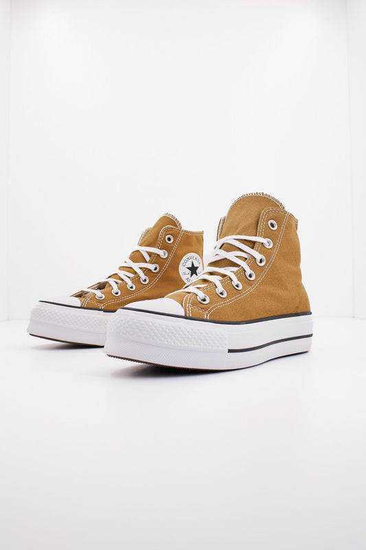 CONVERSE CHUCK TAYLOR ALL STAR PLATFORM en color MARRON (2)