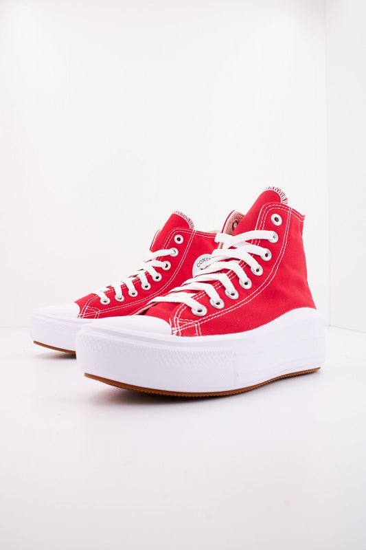 CONVERSE CHUCK TAYLOR ALL STAR MOVE PLATFORM en color ROJO (2)