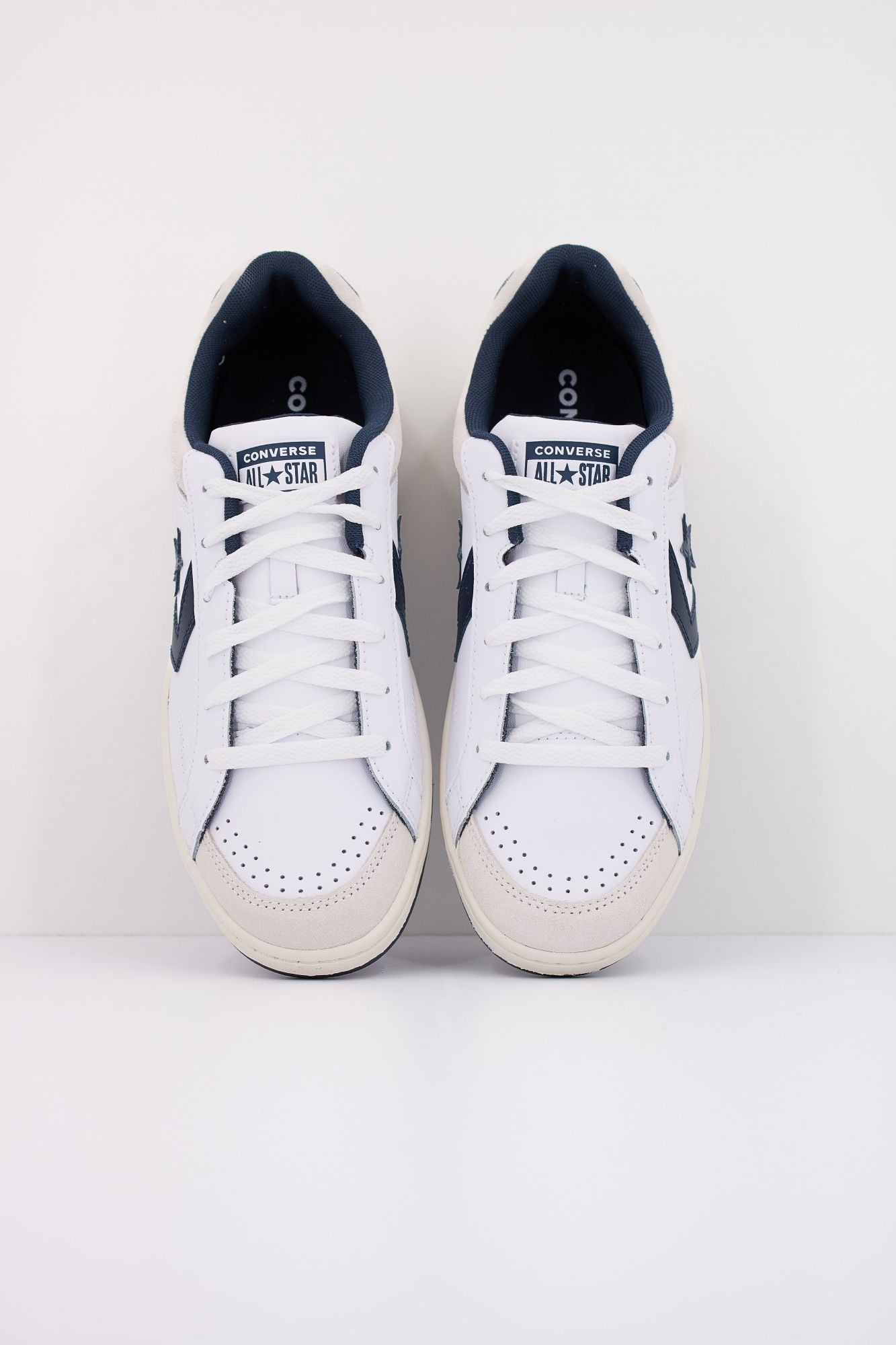 CONVERSE PRO BLAZE CLASSIC LEATHER & SUEDE  en color BLANCO (3)