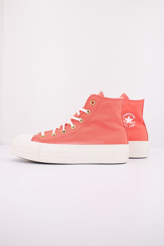 CONVERSE CHUCK TAYLOR ALL STAR LIFT HI en color ROSA (1)