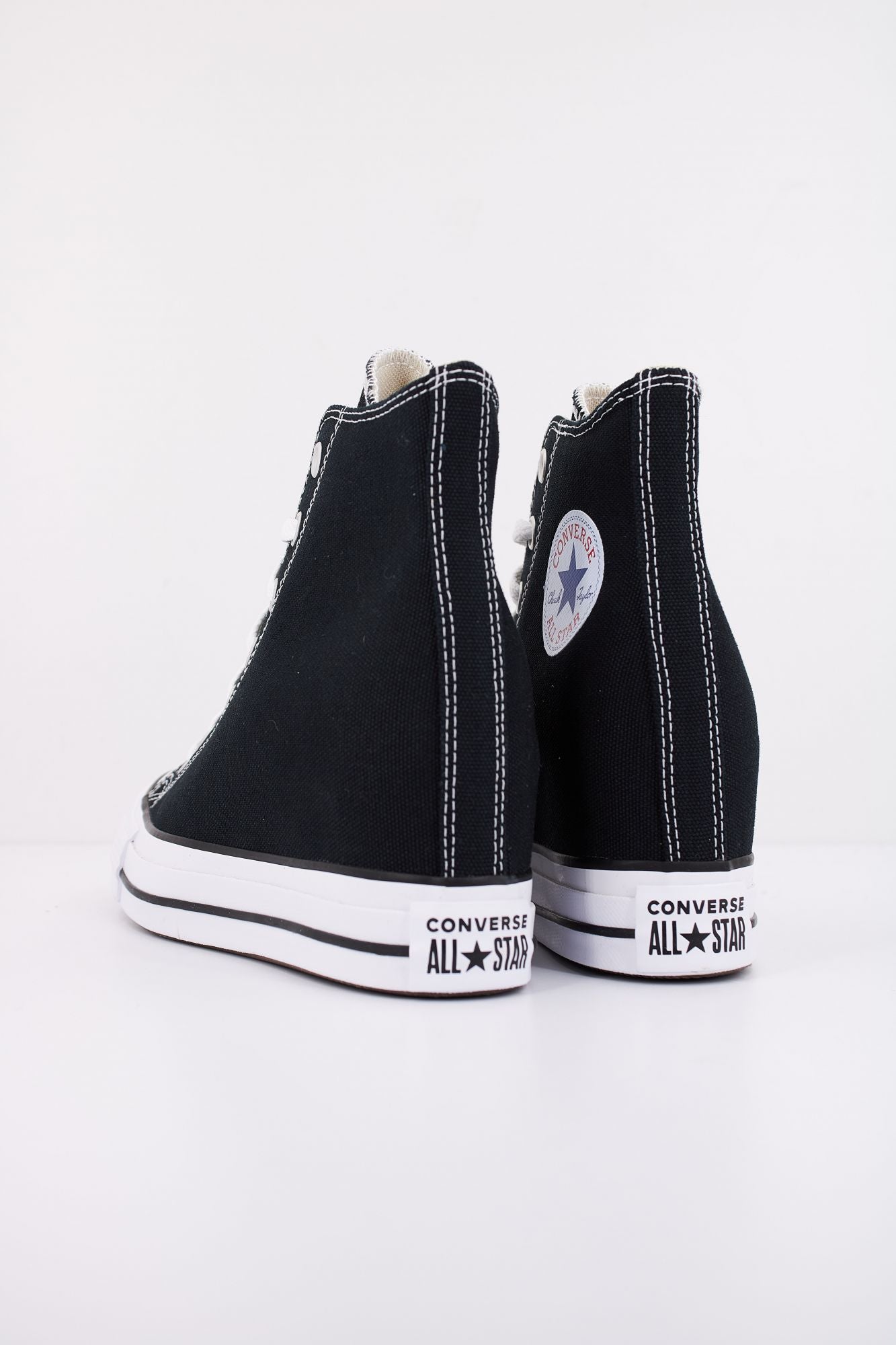 CONVERSE  CHUCK TAYLOR ALL STAR WENDGE PLATFORM en color NEGRO (4)