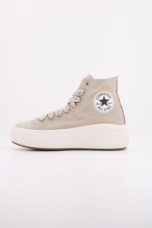 CONVERSE CHUCK TAYLOR ALL STAR MOVE HI en color MARRON CLARO (1)