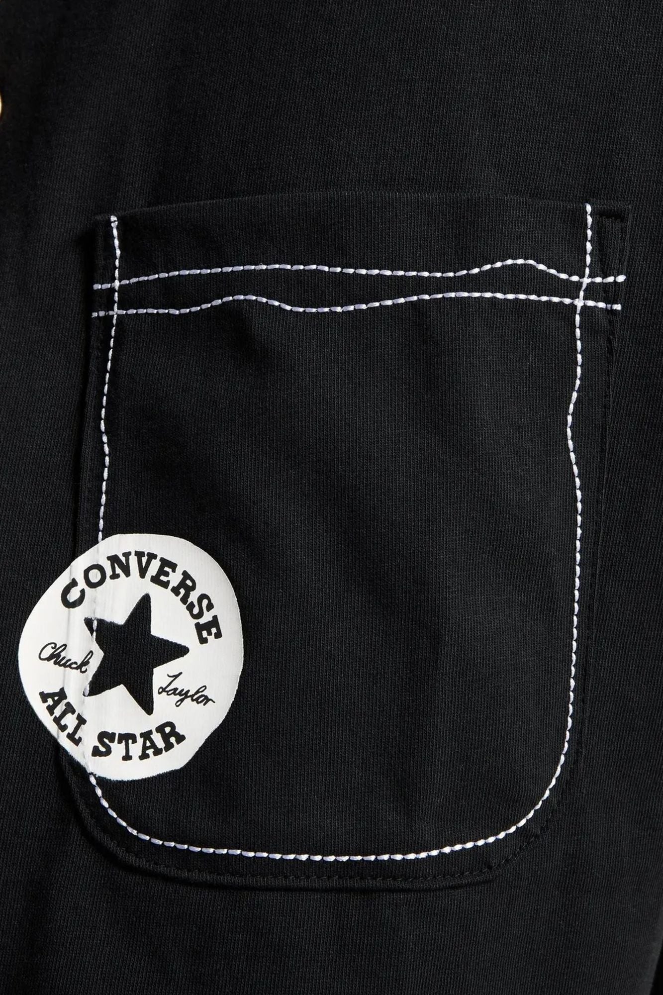 CONVERSE  SKETCH T-SHIRT en color NEGRO (2)