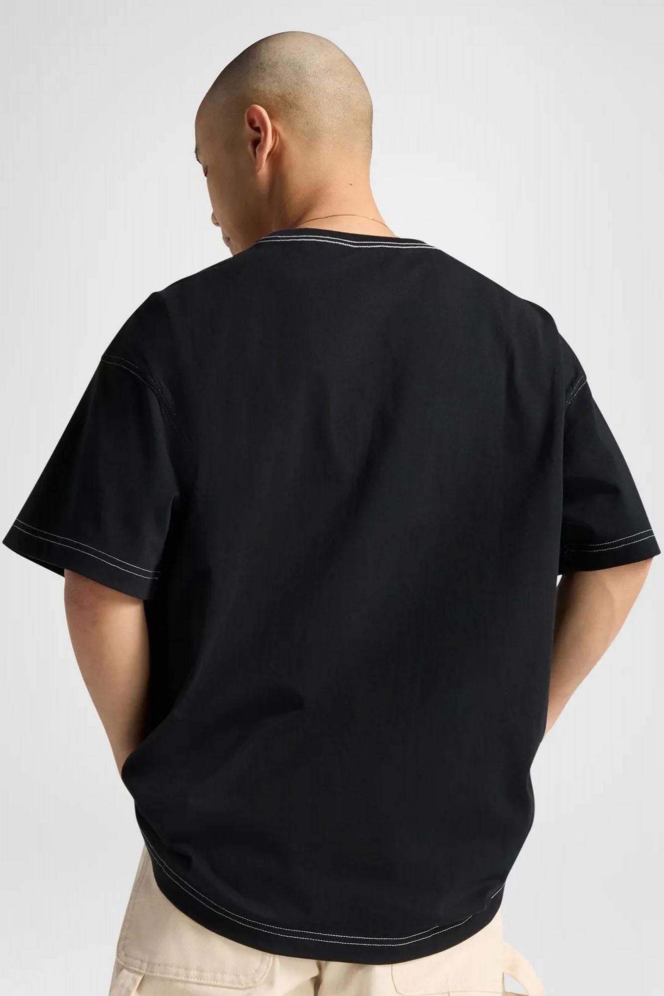 CONVERSE  SKETCH T-SHIRT en color NEGRO (3)