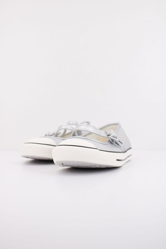 CONVERSE DAINTY MARY JANE SLIP en color PLATA (2)