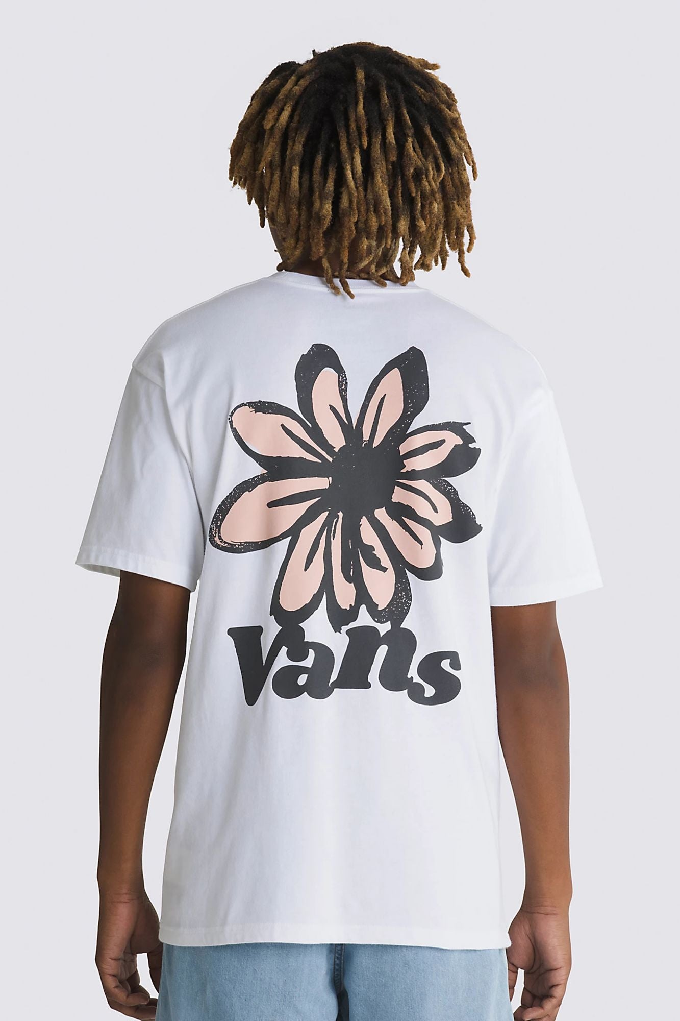 VANS BRUSH PETAL SS en color BLANCO (3)