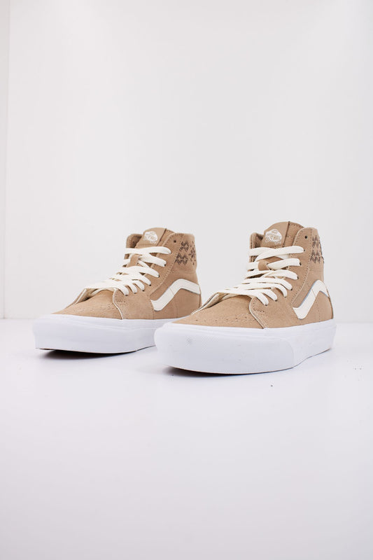 VANS SK8-HI TAPERED CRAFTCO en color MARRON (2)