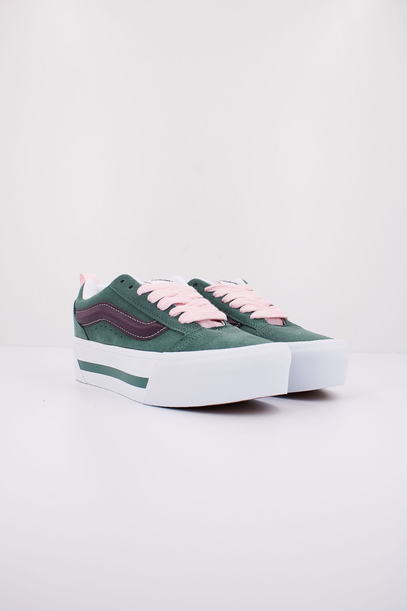 VANS KNU STACK en color VERDE (2)