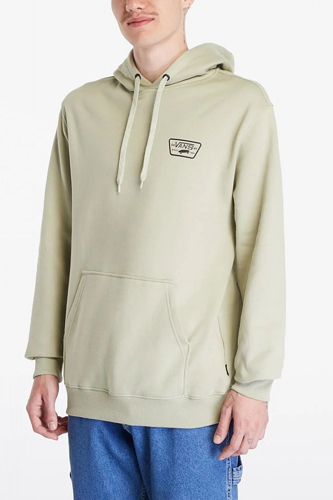 VANS FULL PATCH PULLOVER en color VERDE (1)