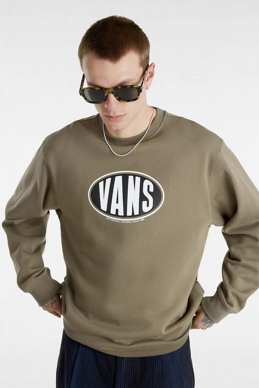 VANS SPRAY ON LOOSE CREW en color MARRON (1)