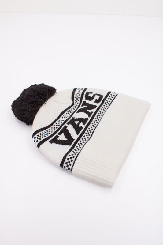 VANS CHECK POM BEANIE en color BLANCO (2)