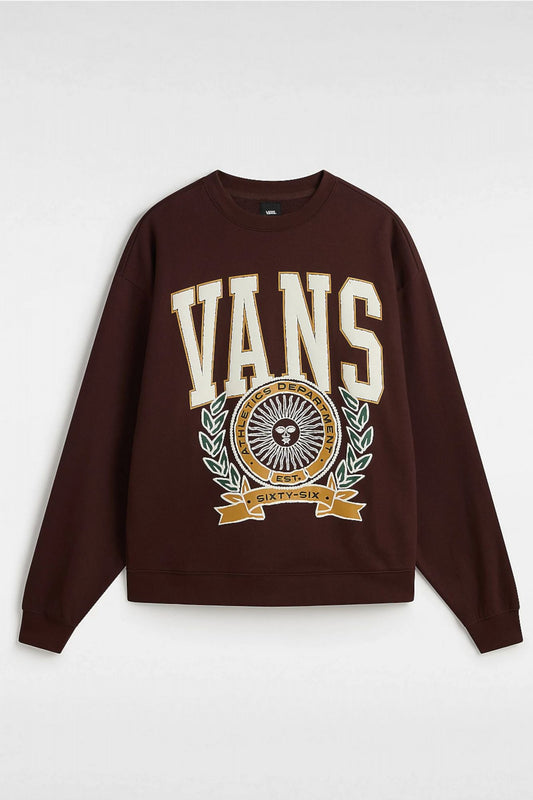 VANS FIRST TEAM OS CREW en color BURDEOS (2)