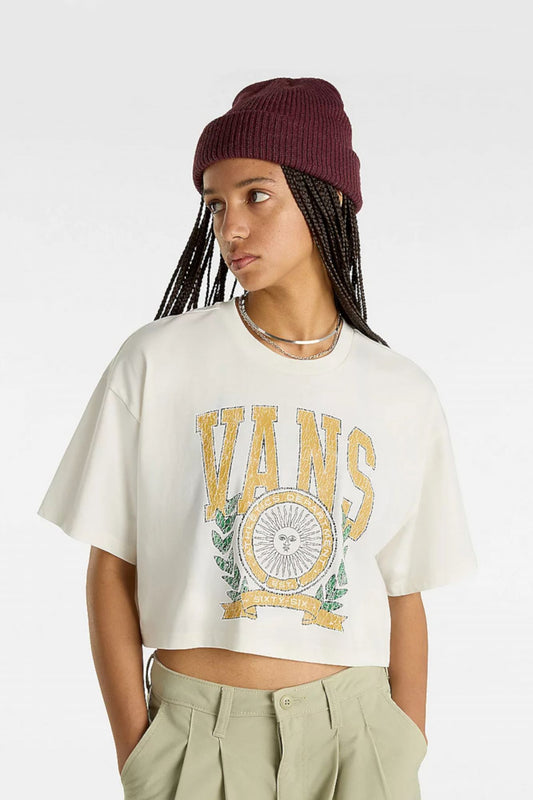 VANS FIRST TEAM RELAX CROP en color BLANCO (1)