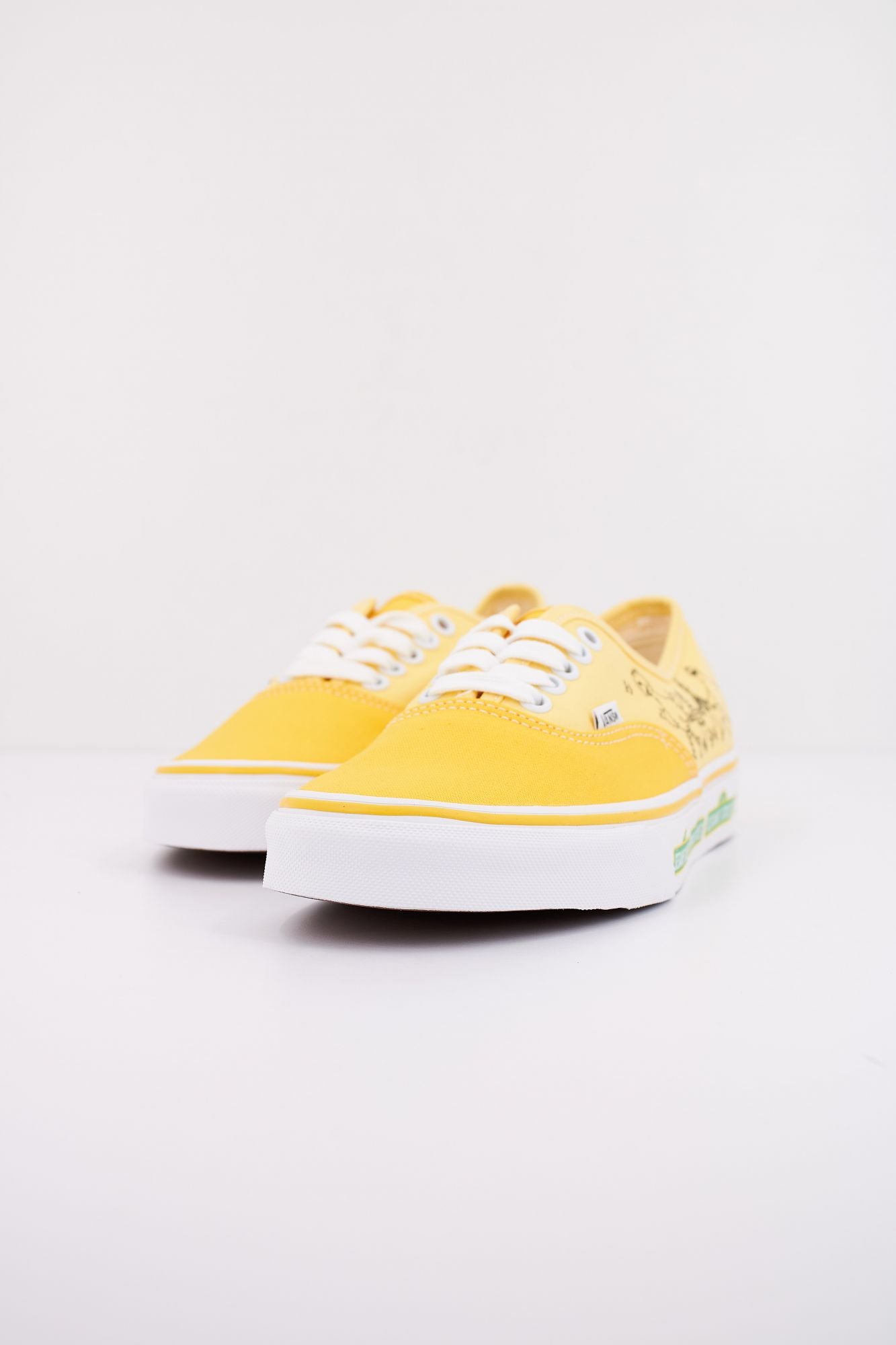 VANS AUTHENTIC en color AMARILLO (2)