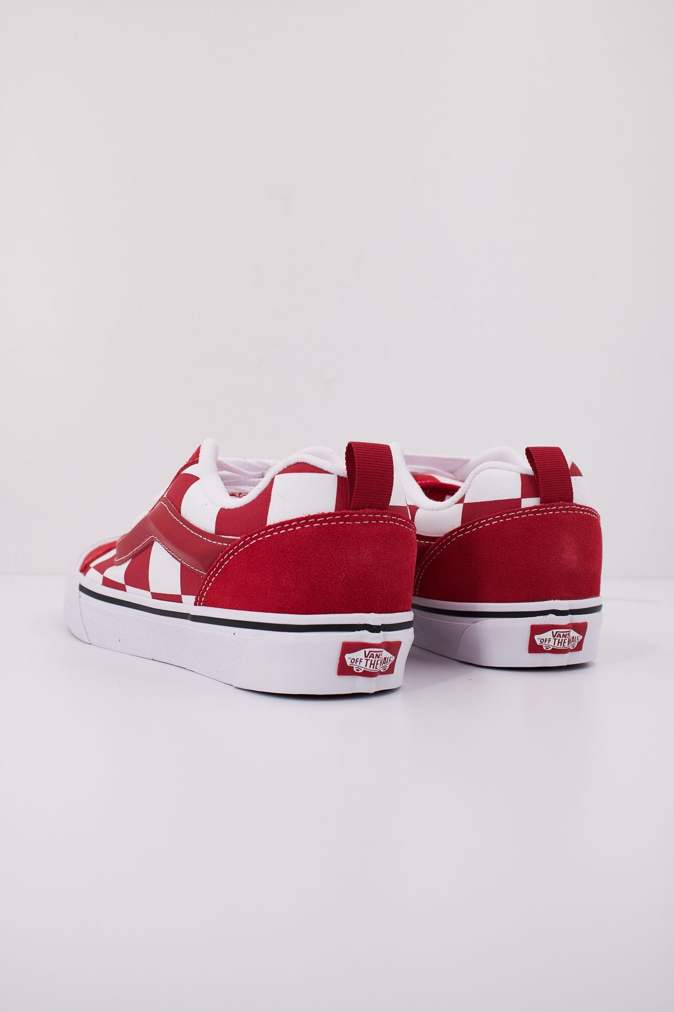 VANS KNU SKOOL MEGA CHECK en color ROJO (4)