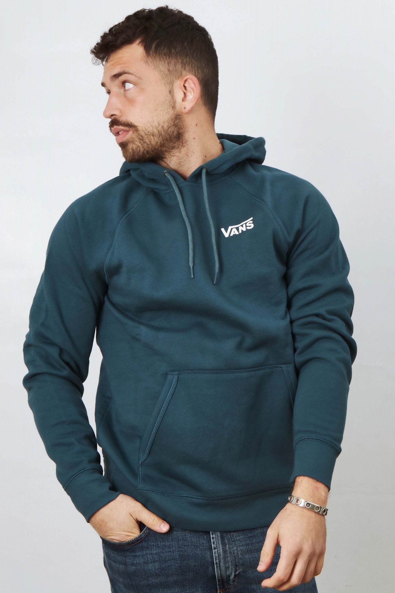 VANS VERSA HOODIE en color VERDE (1)