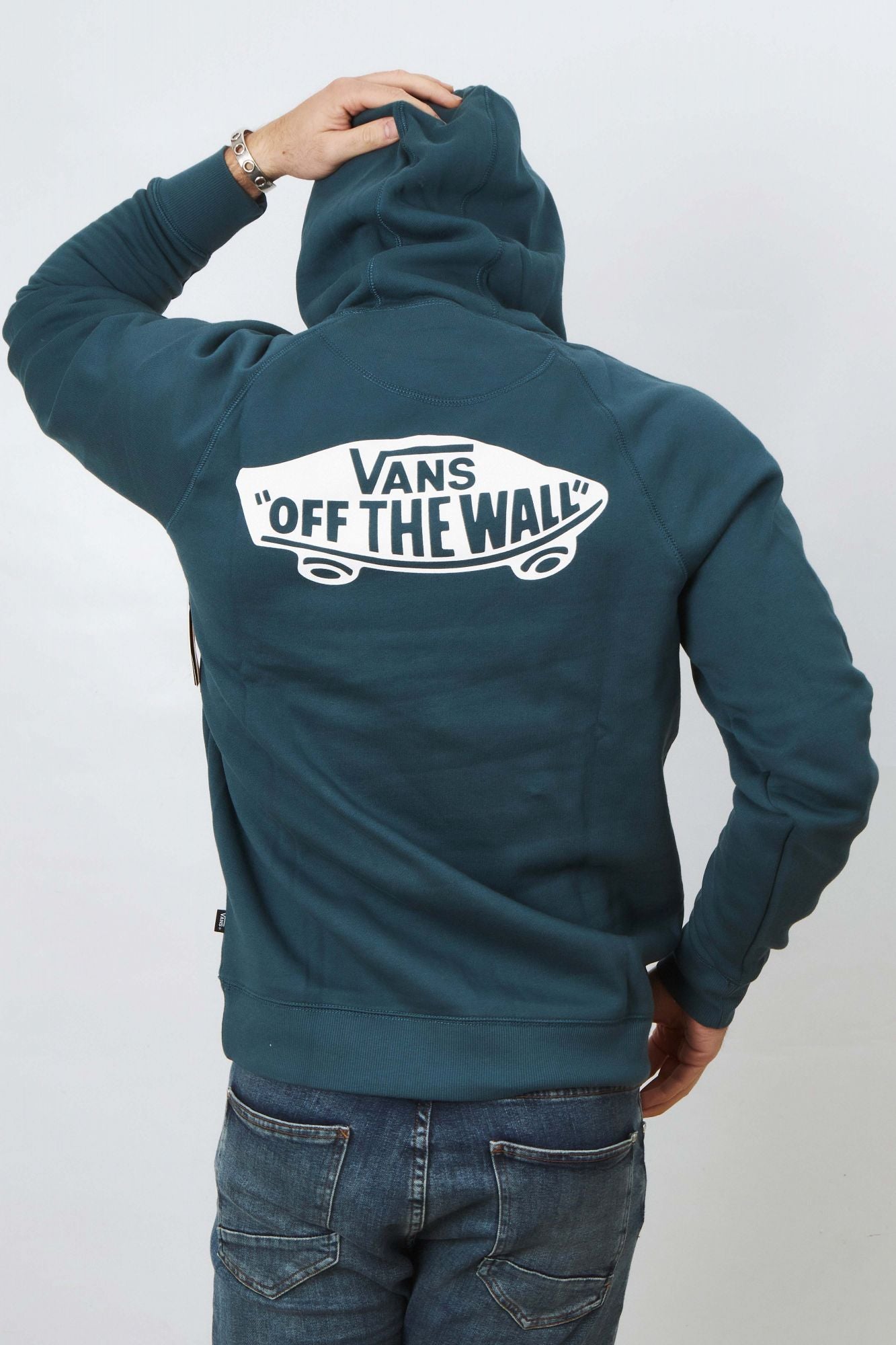 VANS VERSA HOODIE en color VERDE (3)