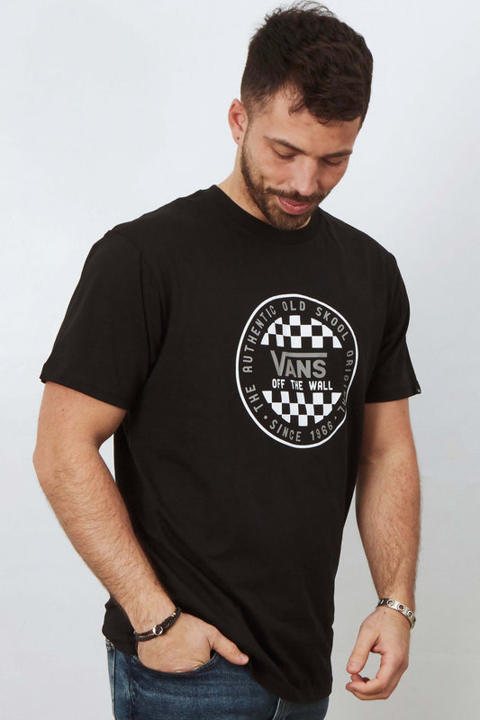 VANS  OG CHECKER SS en color NEGRO (2)