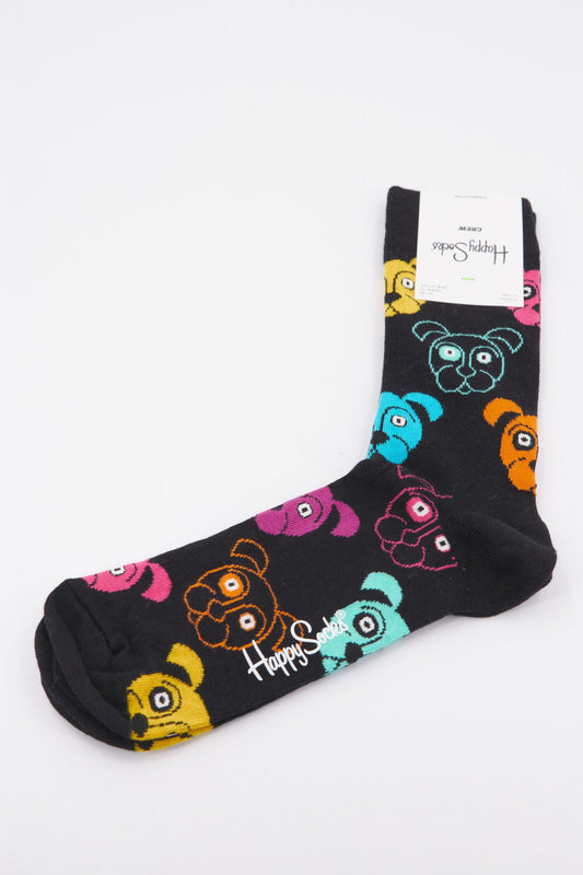 HAPPY SOCKS DOG01 9001 en color NEGRO (1)