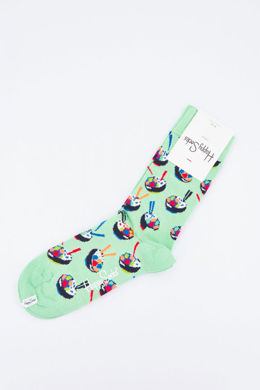 HAPPY SOCKS POK01 7000 en color VERDE (1)