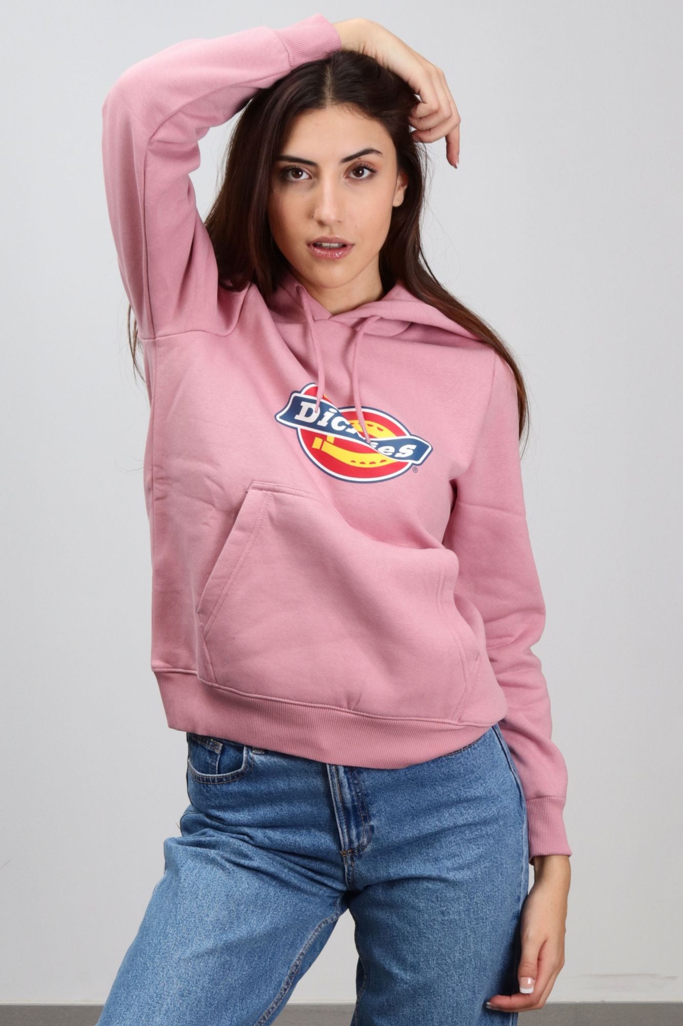 Dickies hoodie shop rosa