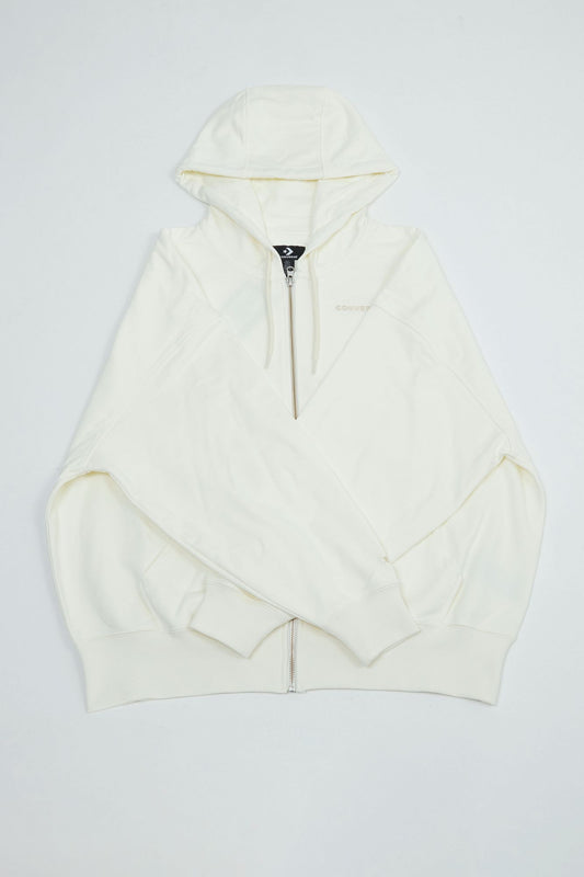 CONVERSE OS FULL ZIP HOODIE en color BEIS (2)