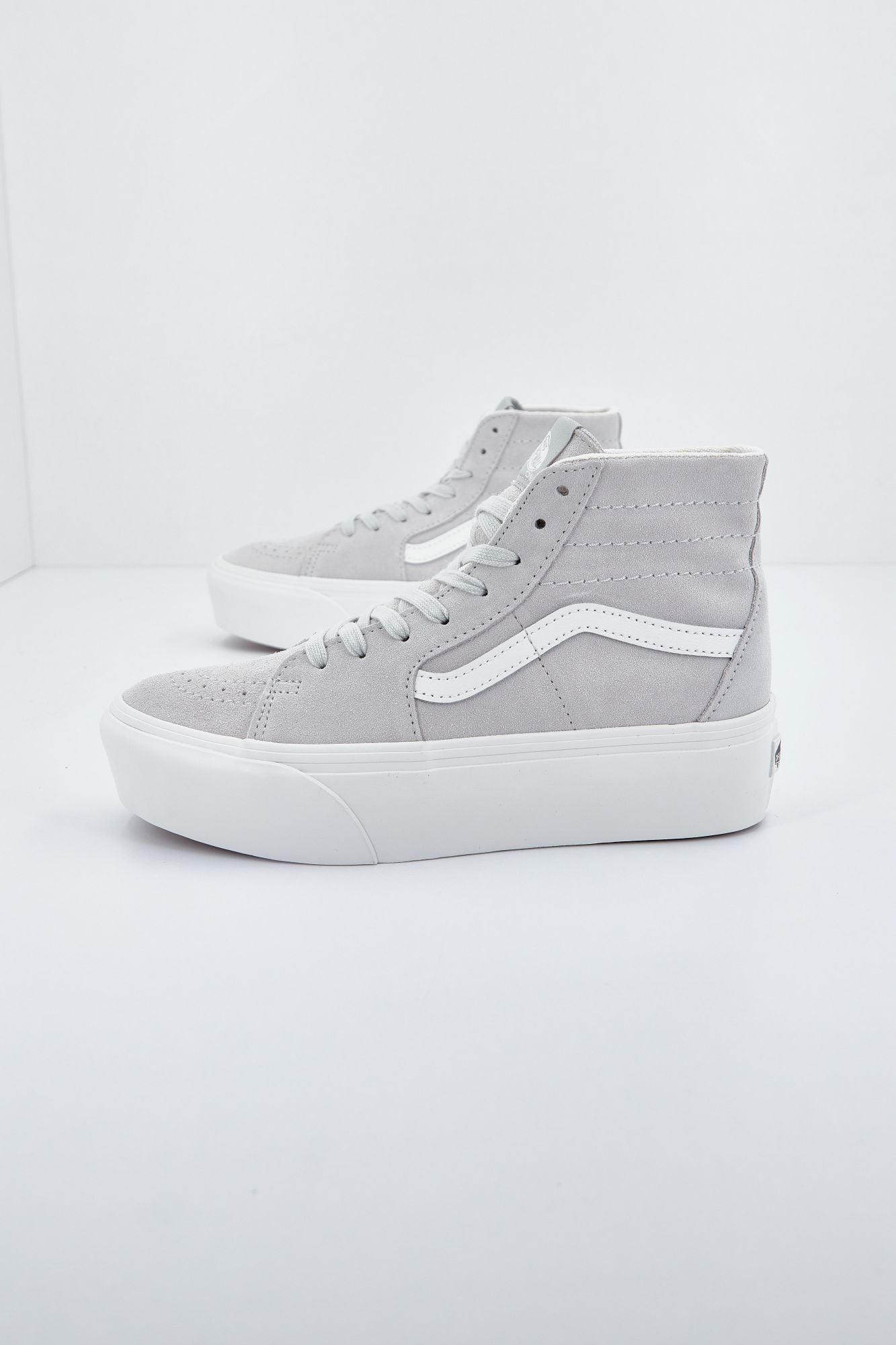 Vans altas 2025 grises mujer