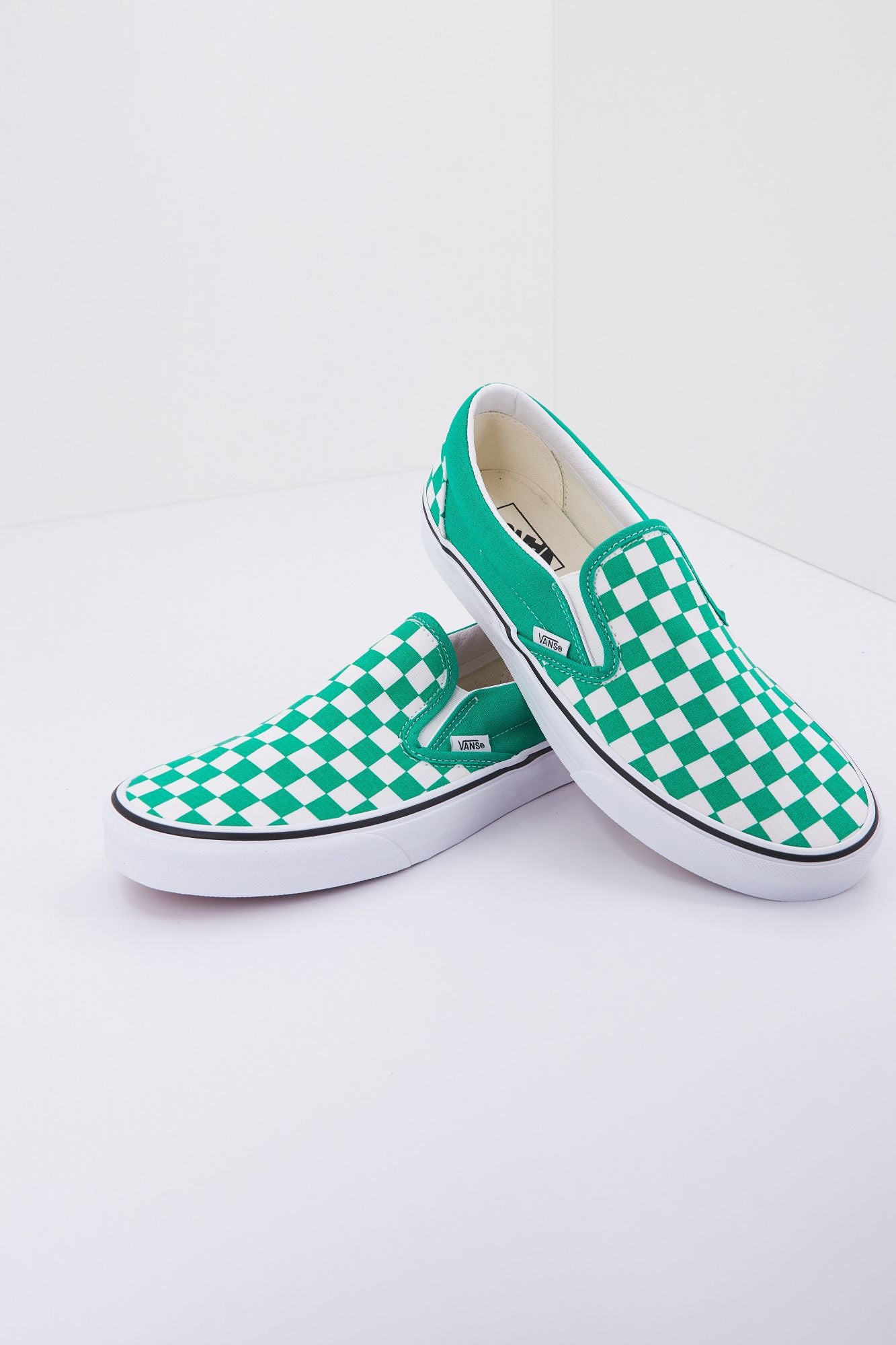 Zapatos vans classica sale verdes