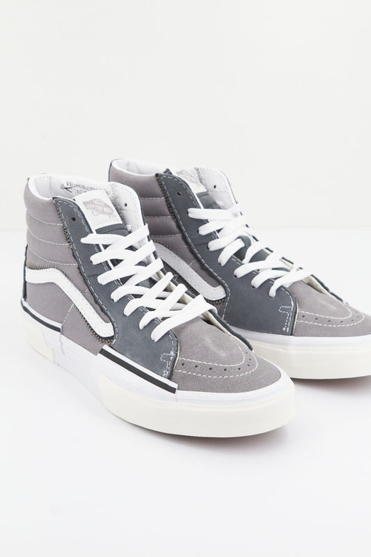 VANS SK8-HI RECONSTRUCT en color GRIS (2)